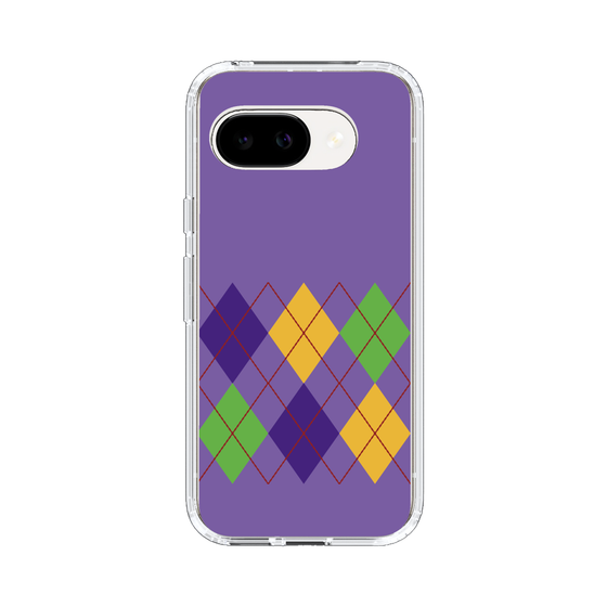 スリムプロテクションケース［ Nordic Argyle - Purple ］