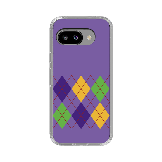 スリムプロテクションケース［ Nordic Argyle - Purple ］