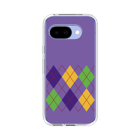 スリムプロテクションケース［ Nordic Argyle - Purple ］