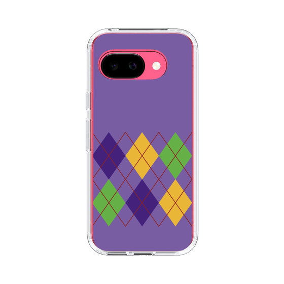 スリムプロテクションケース［ Nordic Argyle - Purple ］