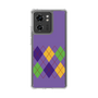 スリムプロテクションケース［ Nordic Argyle - Purple ］
