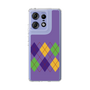 スリムプロテクションケース［ Nordic Argyle - Purple ］