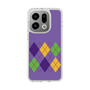 スリムプロテクションケース［ Nordic Argyle - Purple ］