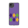 スリムプロテクションケース［ Nordic Argyle - Purple ］