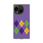 スリムプロテクションケース［ Nordic Argyle - Purple ］