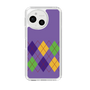 スリムプロテクションケース［ Nordic Argyle - Purple ］