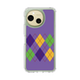 スリムプロテクションケース［ Nordic Argyle - Purple ］