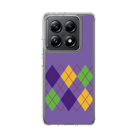 スリムプロテクションケース［ Nordic Argyle - Purple ］