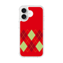スリムプロテクションケース［ Nordic Argyle - Red ］