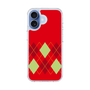 スリムプロテクションケース［ Nordic Argyle - Red ］