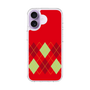 スリムプロテクションケース［ Nordic Argyle - Red ］