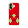 スリムプロテクションケース［ Nordic Argyle - Red ］