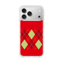 スリムプロテクションケース［ Nordic Argyle - Red ］