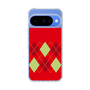 スリムプロテクションケース［ Nordic Argyle - Red ］
