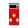 スリムプロテクションケース［ Nordic Argyle - Red ］