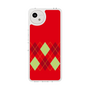 スリムプロテクションケース［ Nordic Argyle - Red ］