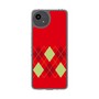 スリムプロテクションケース［ Nordic Argyle - Red ］