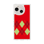 スリムプロテクションケース［ Nordic Argyle - Red ］
