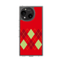 スリムプロテクションケース［ Nordic Argyle - Red ］
