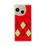 スリムプロテクションケース［ Nordic Argyle - Red ］