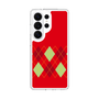 スリムプロテクションケース［ Nordic Argyle - Red ］