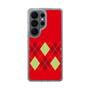 スリムプロテクションケース［ Nordic Argyle - Red ］