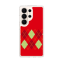 スリムプロテクションケース［ Nordic Argyle - Red ］