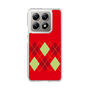 スリムプロテクションケース［ Nordic Argyle - Red ］