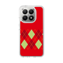 スリムプロテクションケース［ Nordic Argyle - Red ］
