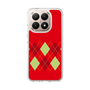 スリムプロテクションケース［ Nordic Argyle - Red ］
