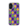 スリムプロテクションケース［ Argyle - Purple ］