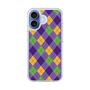 スリムプロテクションケース［ Argyle - Purple ］