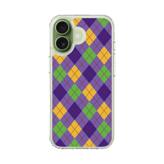 スリムプロテクションケース［ Argyle - Purple ］