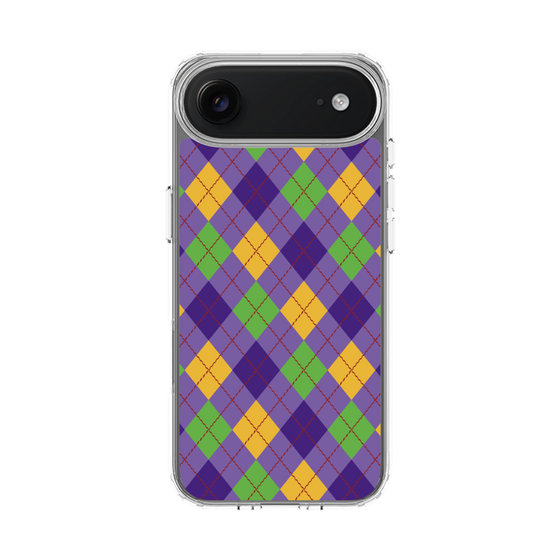 スリムプロテクションケース［ Argyle - Purple ］