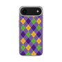 スリムプロテクションケース［ Argyle - Purple ］