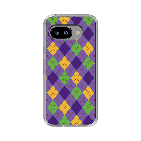 スリムプロテクションケース［ Argyle - Purple ］
