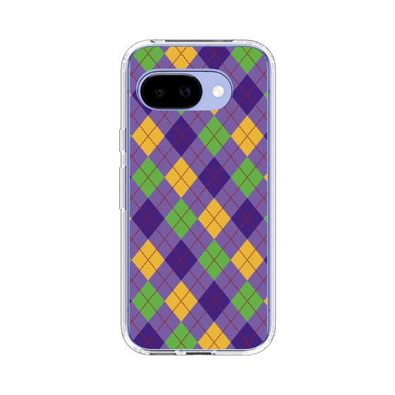 スリムプロテクションケース［ Argyle - Purple ］
