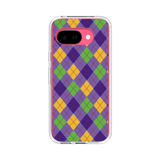 スリムプロテクションケース［ Argyle - Purple ］