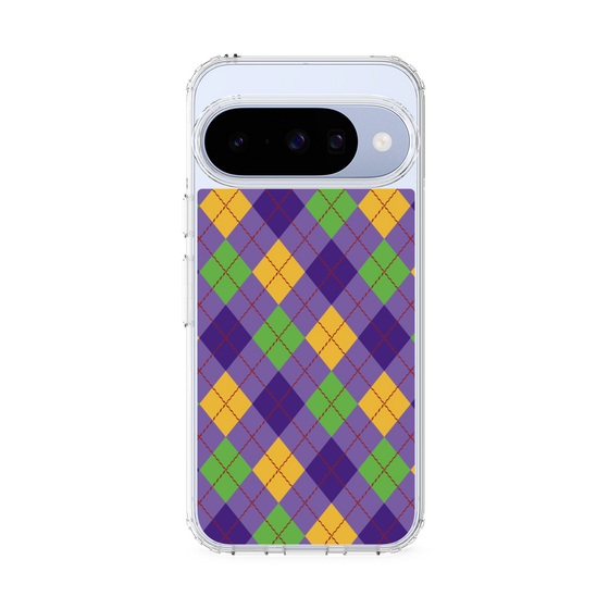 スリムプロテクションケース［ Argyle - Purple ］
