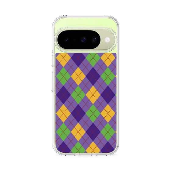 スリムプロテクションケース［ Argyle - Purple ］