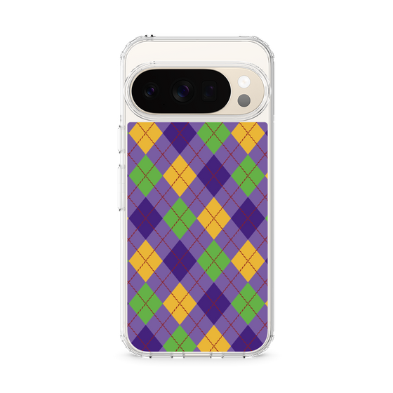 スリムプロテクションケース［ Argyle - Purple ］