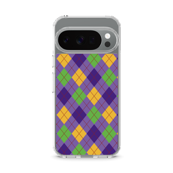 スリムプロテクションケース［ Argyle - Purple ］