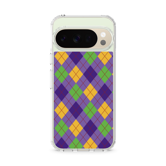 スリムプロテクションケース［ Argyle - Purple ］