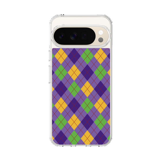 スリムプロテクションケース［ Argyle - Purple ］