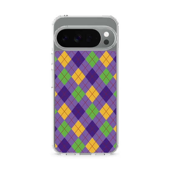 スリムプロテクションケース［ Argyle - Purple ］