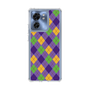 スリムプロテクションケース［ Argyle - Purple ］