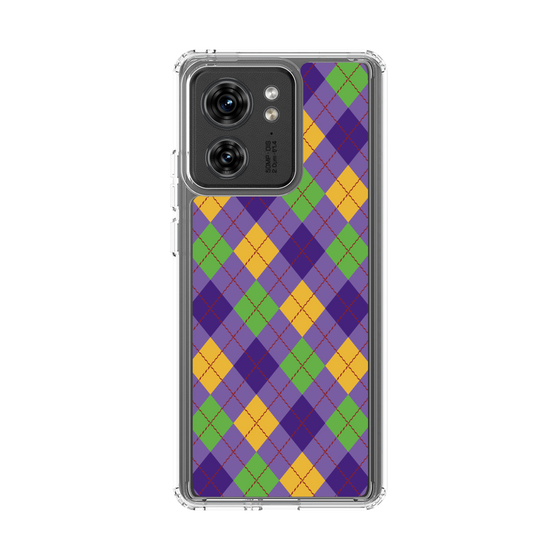 スリムプロテクションケース［ Argyle - Purple ］