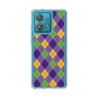 スリムプロテクションケース［ Argyle - Purple ］