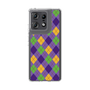 スリムプロテクションケース［ Argyle - Purple ］
