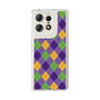 スリムプロテクションケース［ Argyle - Purple ］
